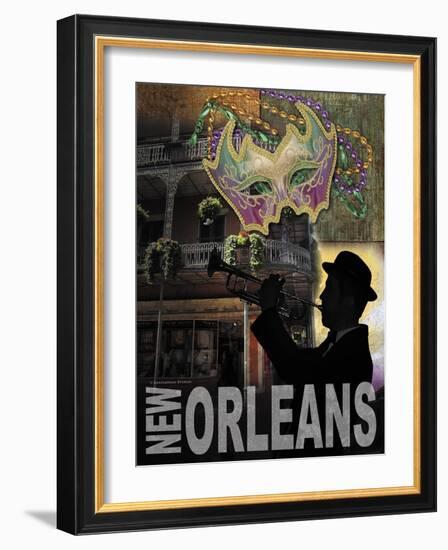 New Orleans-Todd Williams-Framed Art Print