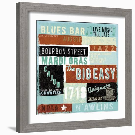 New Orleans-Tom Frazier-Framed Premium Giclee Print