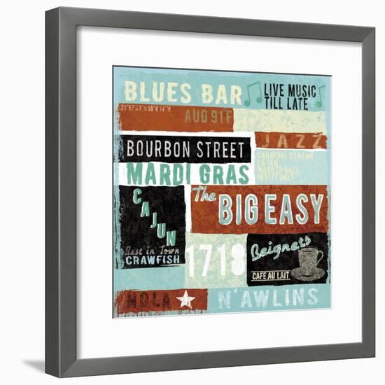 New Orleans-Tom Frazier-Framed Premium Giclee Print