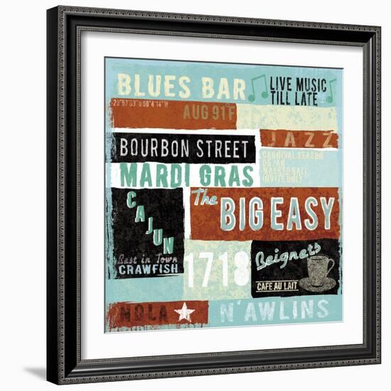 New Orleans-Tom Frazier-Framed Premium Giclee Print