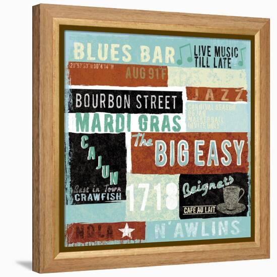 New Orleans-Tom Frazier-Framed Stretched Canvas