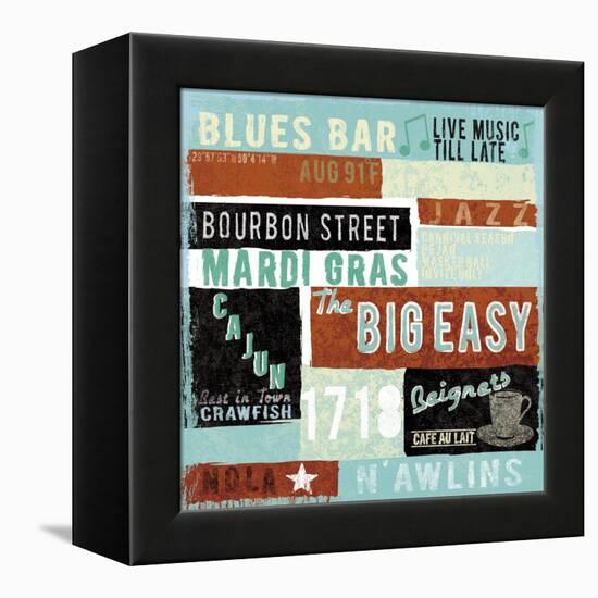 New Orleans-Tom Frazier-Framed Stretched Canvas