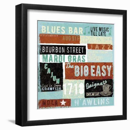 New Orleans-Tom Frazier-Framed Art Print