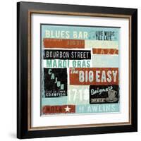 New Orleans-Tom Frazier-Framed Art Print