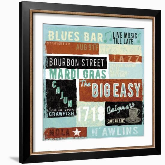 New Orleans-Tom Frazier-Framed Art Print