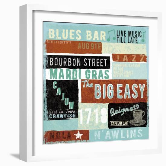 New Orleans-Tom Frazier-Framed Art Print