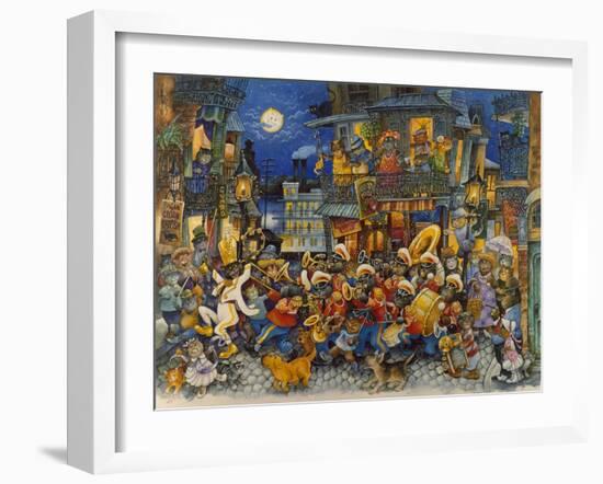 New Orleans-Bill Bell-Framed Giclee Print