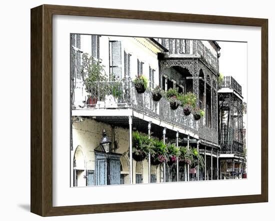New Orleans-Audrey-Framed Giclee Print