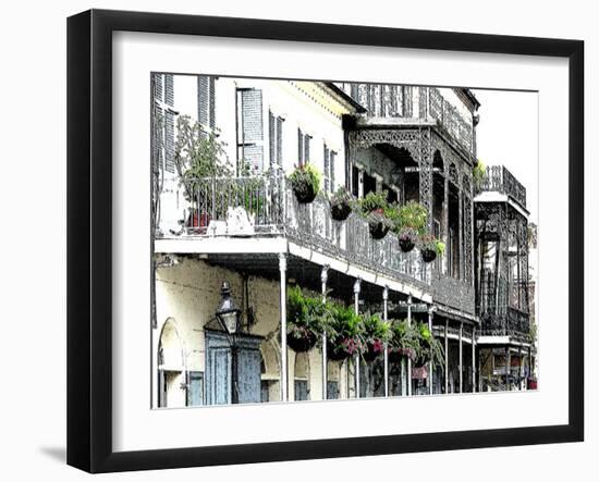 New Orleans-Audrey-Framed Giclee Print