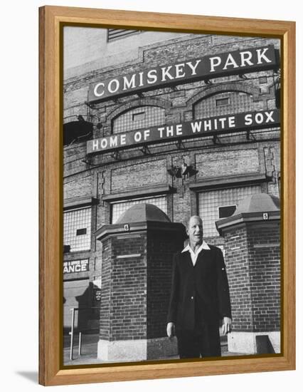 New Owner of the Chicago White Sox Bill Veeck-Francis Miller-Framed Premier Image Canvas