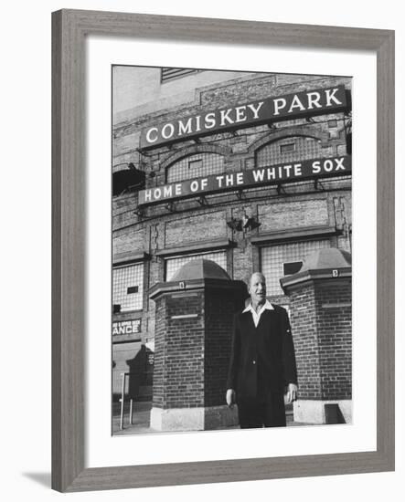 New Owner of the Chicago White Sox Bill Veeck-Francis Miller-Framed Premium Photographic Print