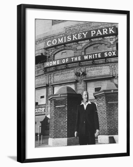 New Owner of the Chicago White Sox Bill Veeck-Francis Miller-Framed Premium Photographic Print