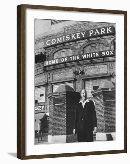 New Owner of the Chicago White Sox Bill Veeck-Francis Miller-Framed Premium Photographic Print