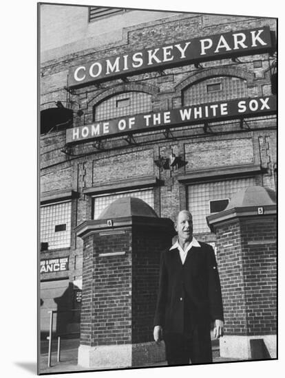 New Owner of the Chicago White Sox Bill Veeck-Francis Miller-Mounted Premium Photographic Print