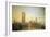 New Palace of Westminster from the River Thames-David Roberts-Framed Giclee Print