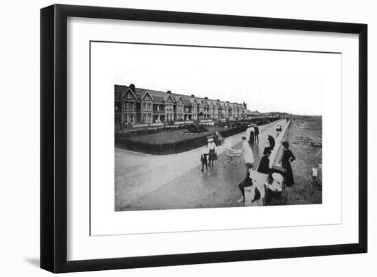 New Parade, East Worthing, West Sussex, Early 20th Century-null-Framed Giclee Print