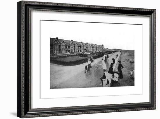 New Parade, East Worthing, West Sussex, Early 20th Century-null-Framed Giclee Print