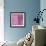 New Paris Pink 2-Lauren Gibbons-Framed Art Print displayed on a wall