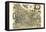 New Picture Of The 17 Provinces Of Lower Germany-Willem Janszoon Blaeu-Framed Stretched Canvas