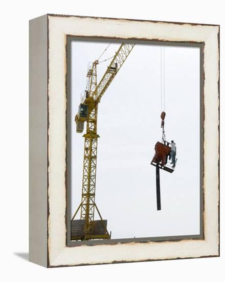 New Pier Under Construction, Santa Maria, Sal (Salt), Cape Verde Islands, Africa-R H Productions-Framed Premier Image Canvas