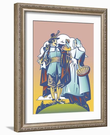 New Pilgrim-David Chestnutt-Framed Giclee Print