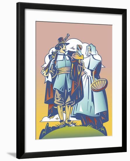 New Pilgrim-David Chestnutt-Framed Giclee Print