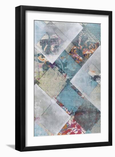 New Plaid I-Jennifer Goldberger-Framed Art Print