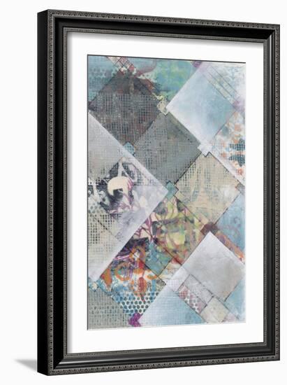 New Plaid II-Jennifer Goldberger-Framed Art Print