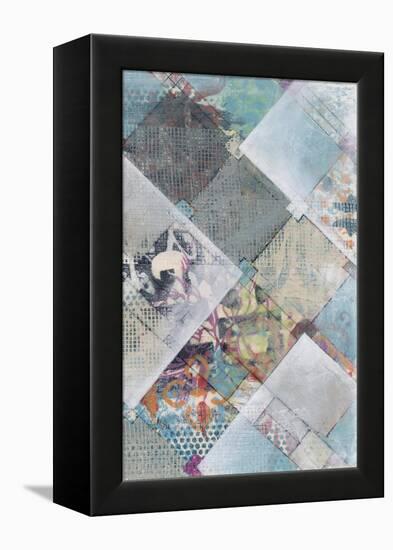 New Plaid II-Jennifer Goldberger-Framed Stretched Canvas