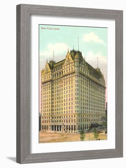 New Plaza Hotel, New York City-null-Framed Art Print
