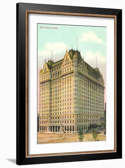 New Plaza Hotel, New York City-null-Framed Art Print