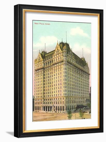 New Plaza Hotel, New York City-null-Framed Art Print