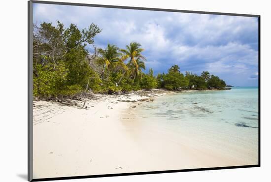New Plymouth, beach, Green Turtle Cay, Abaco Islands, Bahamas, West Indies, Central America-Jane Sweeney-Mounted Photographic Print