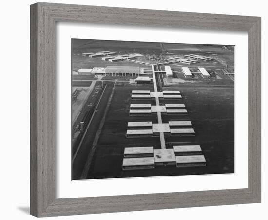 New Prison Buildings at the Louisiana State Penitentiary at Angola-null-Framed Photographic Print