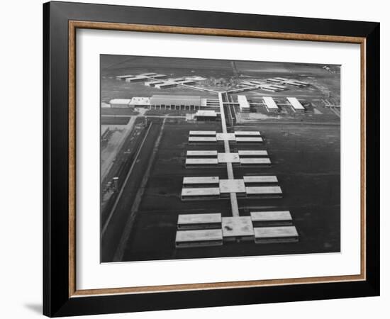 New Prison Buildings at the Louisiana State Penitentiary at Angola-null-Framed Photographic Print