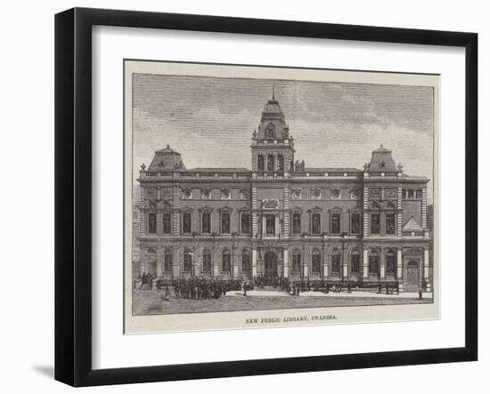 New Public Library, Swansea-null-Framed Giclee Print