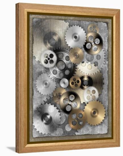 New Punk I-Andrea James-Framed Stretched Canvas