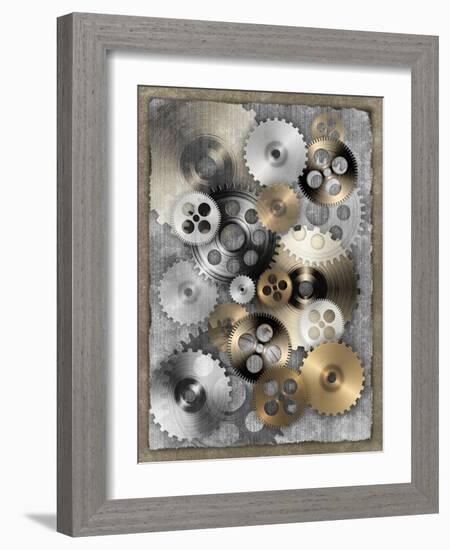 New Punk I-Andrea James-Framed Art Print