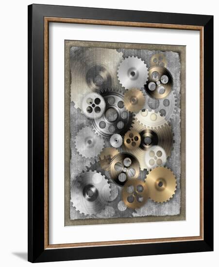 New Punk I-Andrea James-Framed Art Print