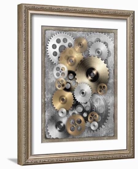 New Punk II-Andrea James-Framed Art Print