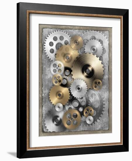 New Punk II-Andrea James-Framed Art Print