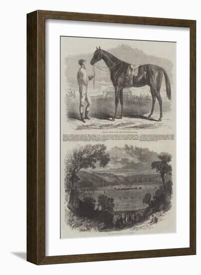 New Racecourse at Fontainebleau-Frederic Theodore Lix-Framed Giclee Print