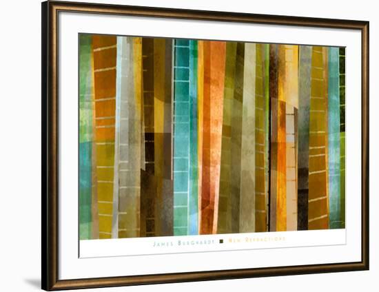 New Refractions II-James Burghardt-Framed Art Print