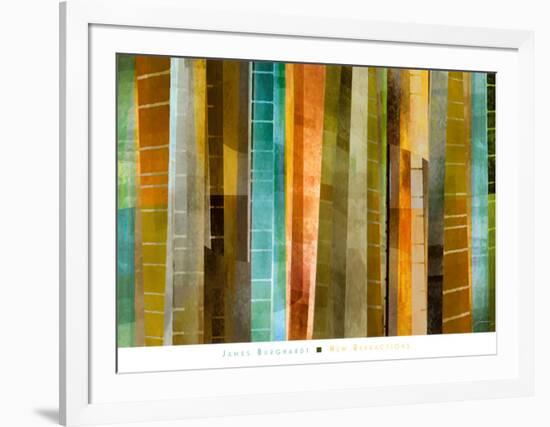 New Refractions II-James Burghardt-Framed Art Print