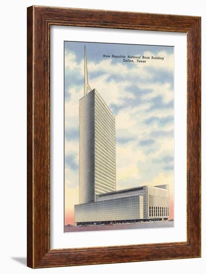 New Republic National Bank, Dallas-null-Framed Premium Giclee Print