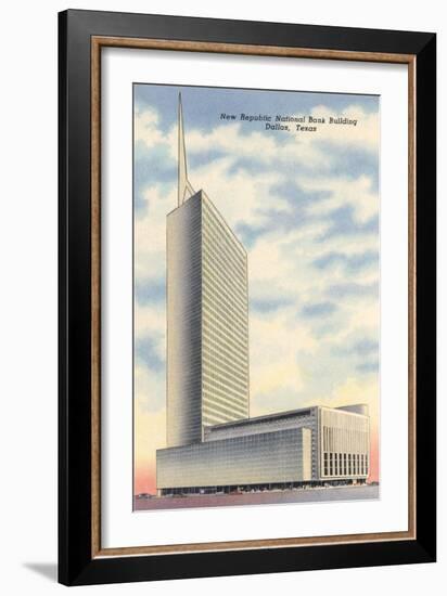 New Republic National Bank, Dallas-null-Framed Premium Giclee Print