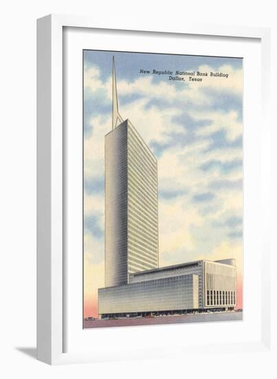 New Republic National Bank, Dallas-null-Framed Premium Giclee Print