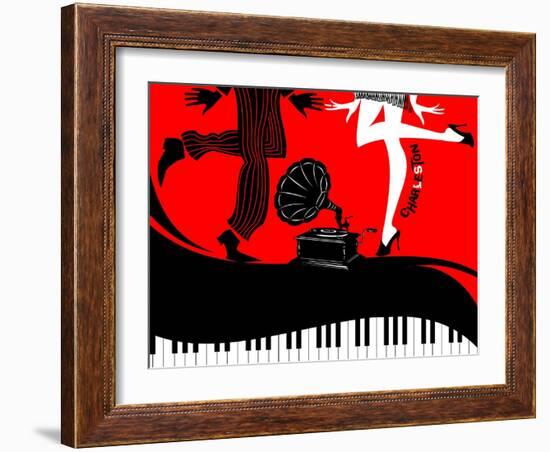 New Retro Party-sababa66-Framed Art Print