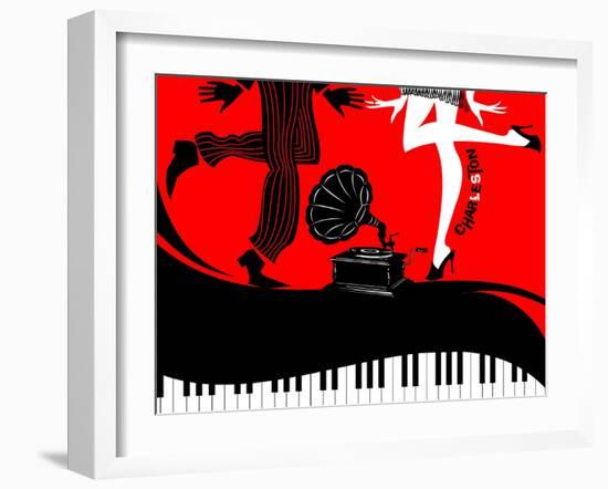 New Retro Party-sababa66-Framed Art Print