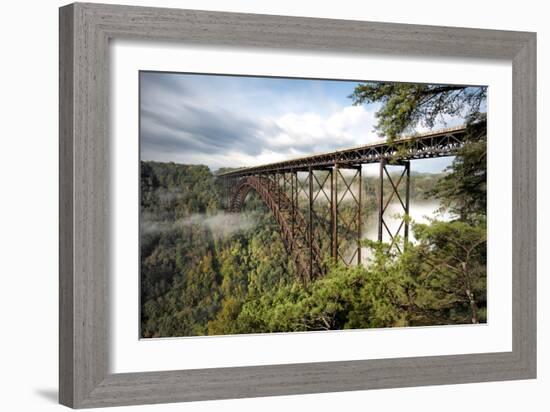 New River Gorge Bridge-Danny Head-Framed Photographic Print